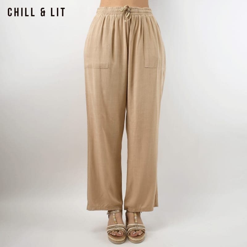 Pantalon Large Femme