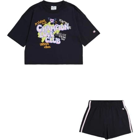 Champion – Tenue Champion Fille – Noir