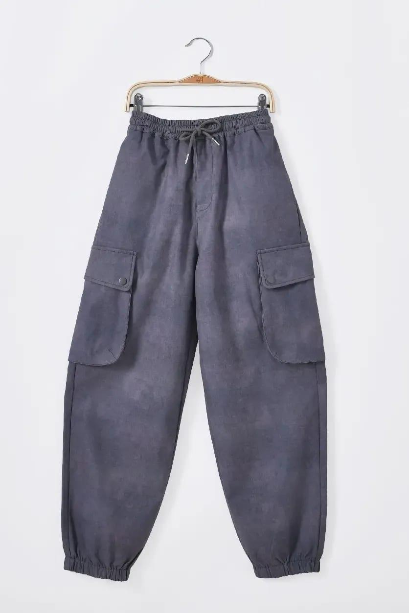 Pantalon Garçon – Gris
