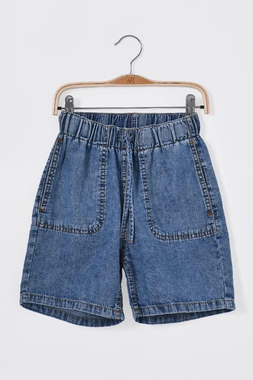 Short Garcon – Bleu clair