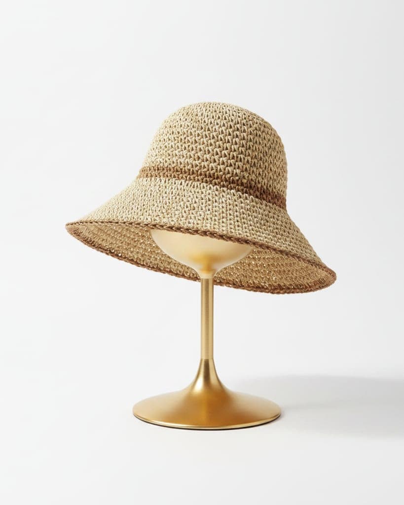Chapeau Sunset blanc