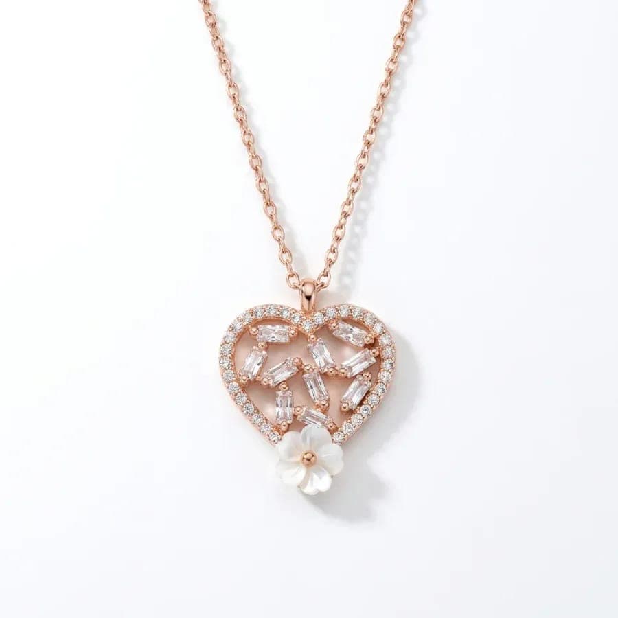 Collier “Floating Flower”