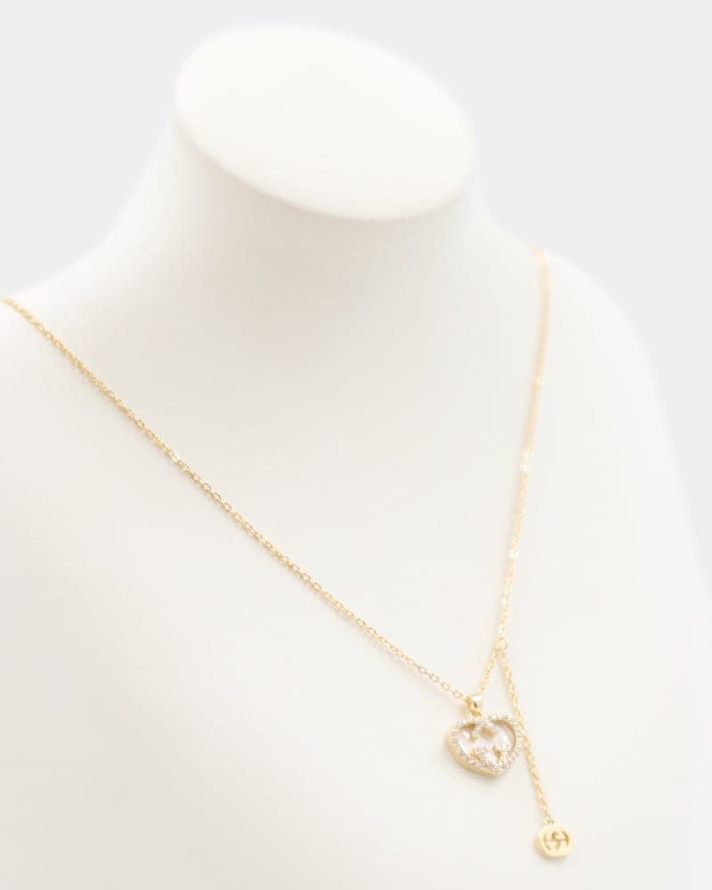 Collier avec Pendentif Cœur...