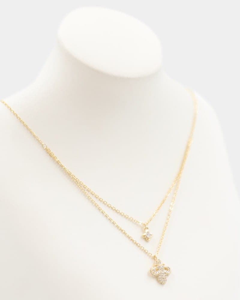 Collier Double Chaîne...