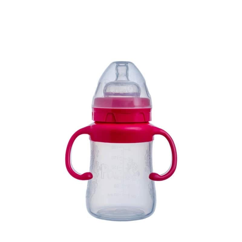 POCO biberon silicone rose 180 ml